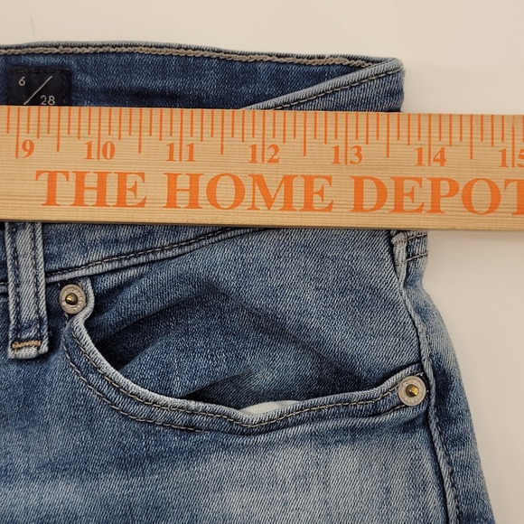 Lucky Brand Sweet Straight Jeans Womens 6/28 Blue Medium Wash Stretch Denim - Picture 5 of 7